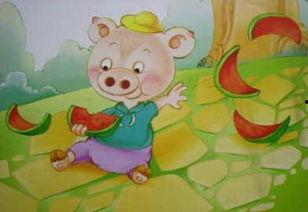 小猪吃小瓜,趣味盎然的田园生活趣事