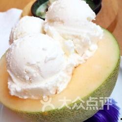 早上吃蜜瓜冰淇淋,甜蜜开启美好一天